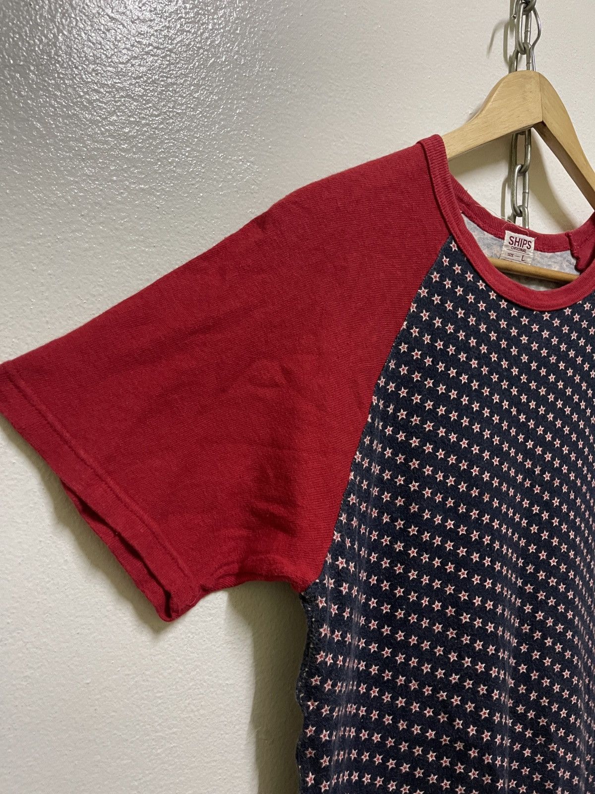 Japanese Brand × SHIPS Ships Raglan Full Printed Star Size US L / EU 52-54 / 3 - 2 Thumbnail