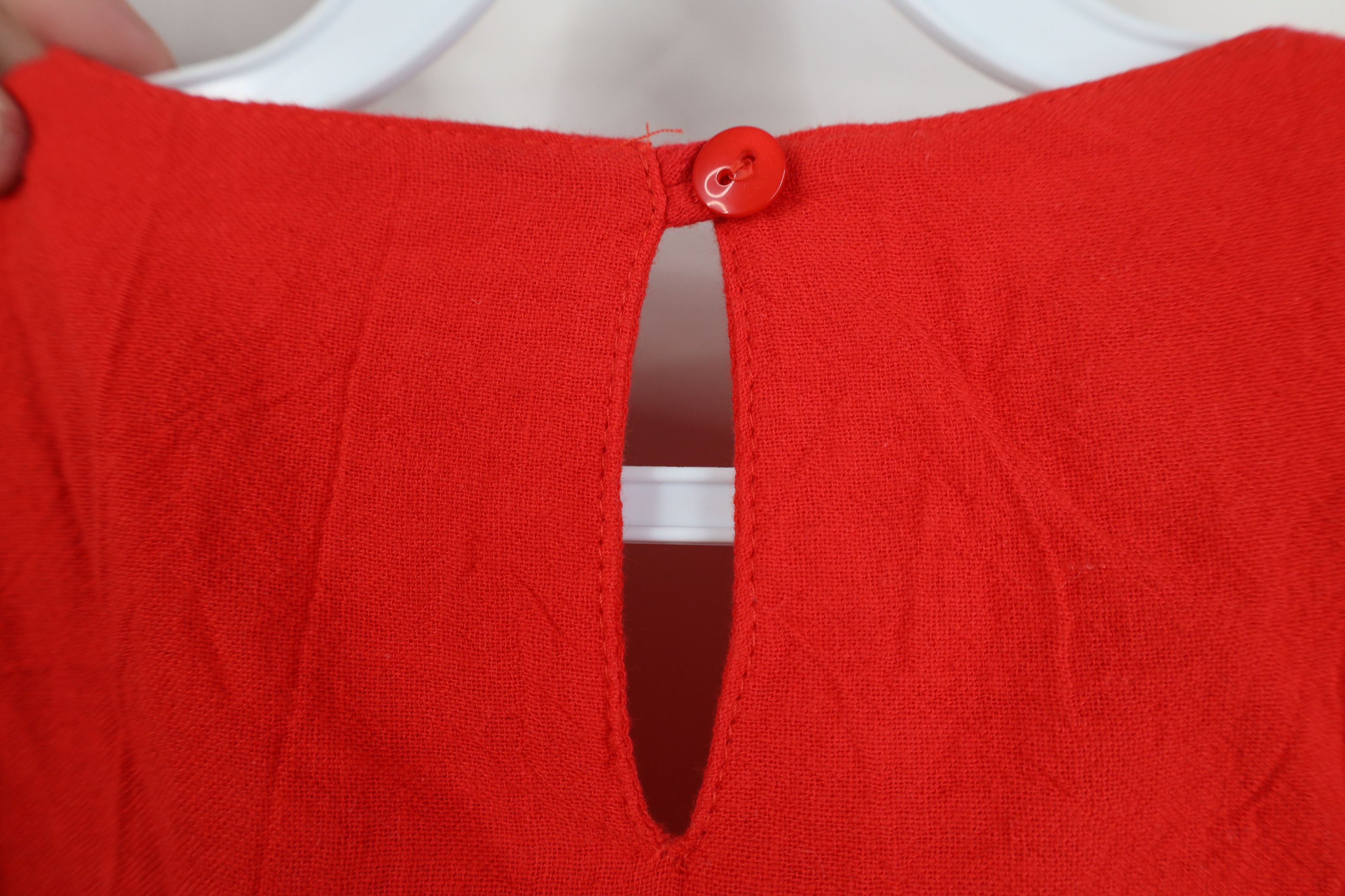 Vintage Vintage 90s Streetwear Cotton Abstract Sun Shirt Red USA Size L / US 10 / IT 46 - 10 Thumbnail