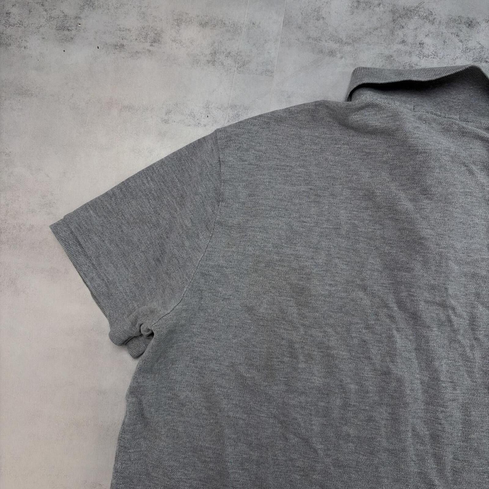 Polo Ralph Lauren Y2K Grey Polo Ralph Lauren Distressed Skater Polo Shirt Size US L / EU 52-54 / 3 - 7 Thumbnail