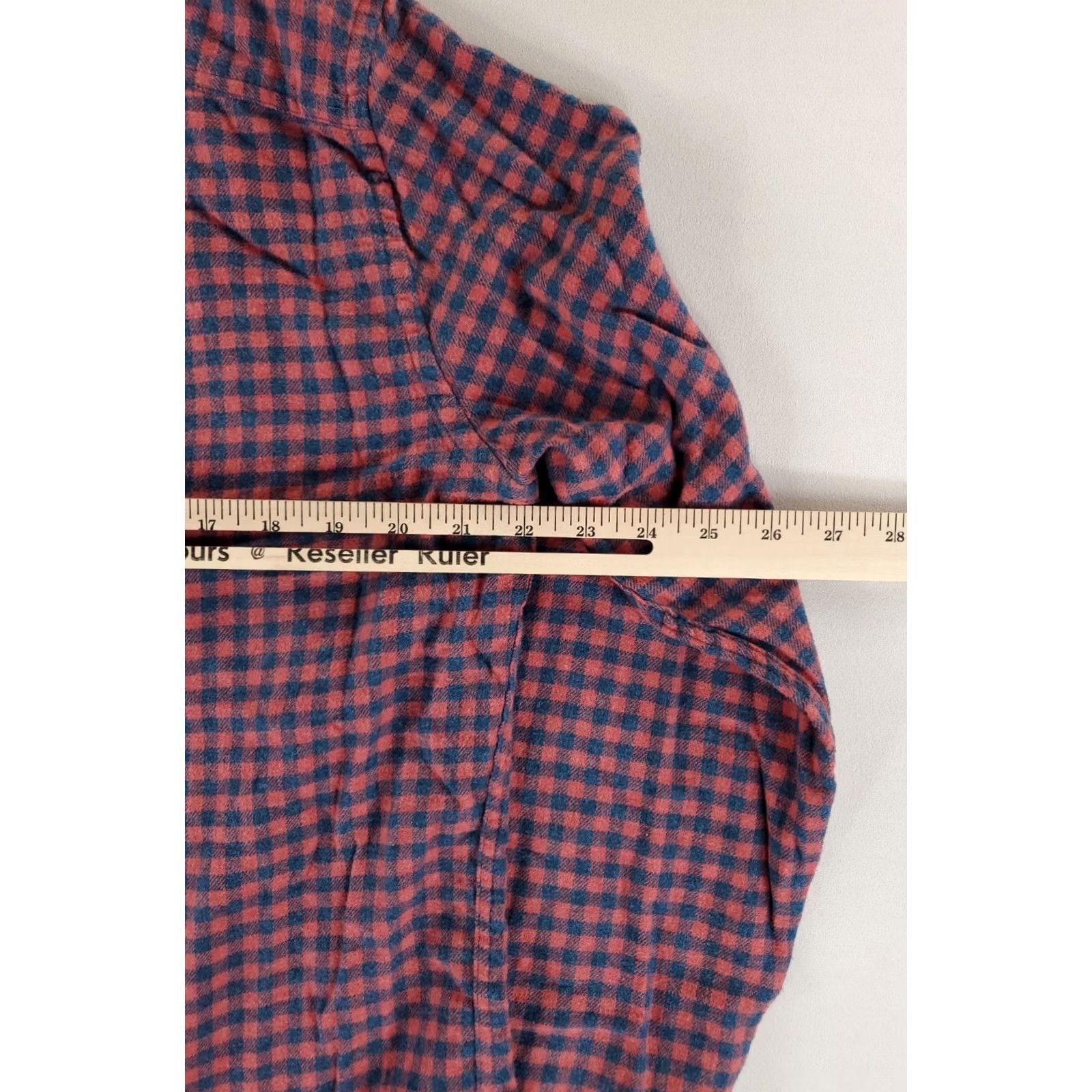 Faherty Faherty Shirt Button Up Lightweight Flannel Plaid Pink Blue Long Sleeve Mens L Multicolor Shirt Size US L / EU 52-54 / 3 - 4 Thumbnail
