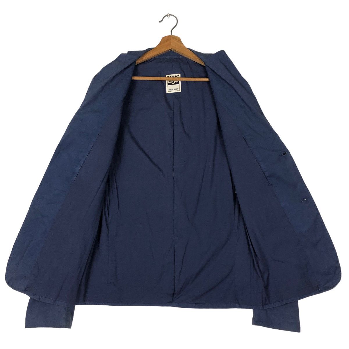 Japanese Brand 🔥Vtg Chore Jacket Double Breast Coats Menichetti Italy Size US M / EU 48-50 / 2 - 11 Thumbnail