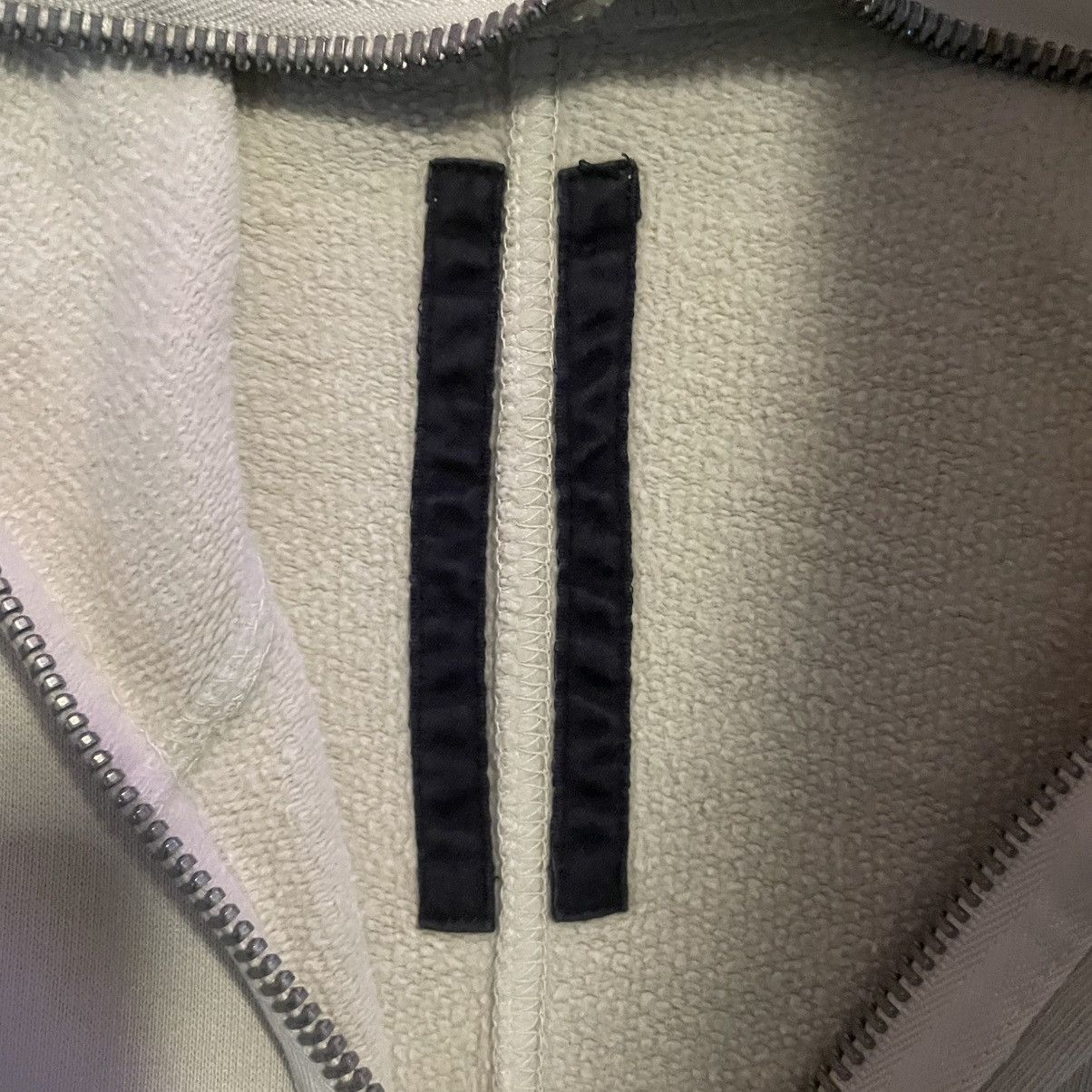 Rick Owens Drkshdw 2000s Vintage Era Rick Owens DRKSHDW Pearl Cream Gimp Hoodie Size US S / EU 44-46 / 1 - 2 Thumbnail