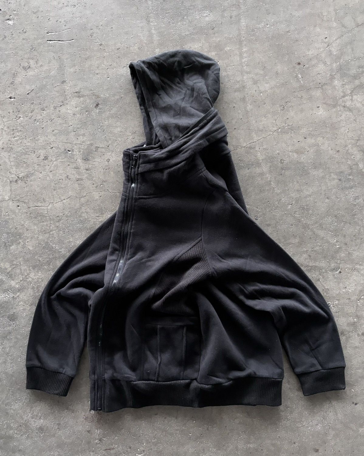 If Six Was Nine 2000s Shoo La Rue Bono Black Hoodie Size US L / EU 52-54 / 3 - 8 Thumbnail