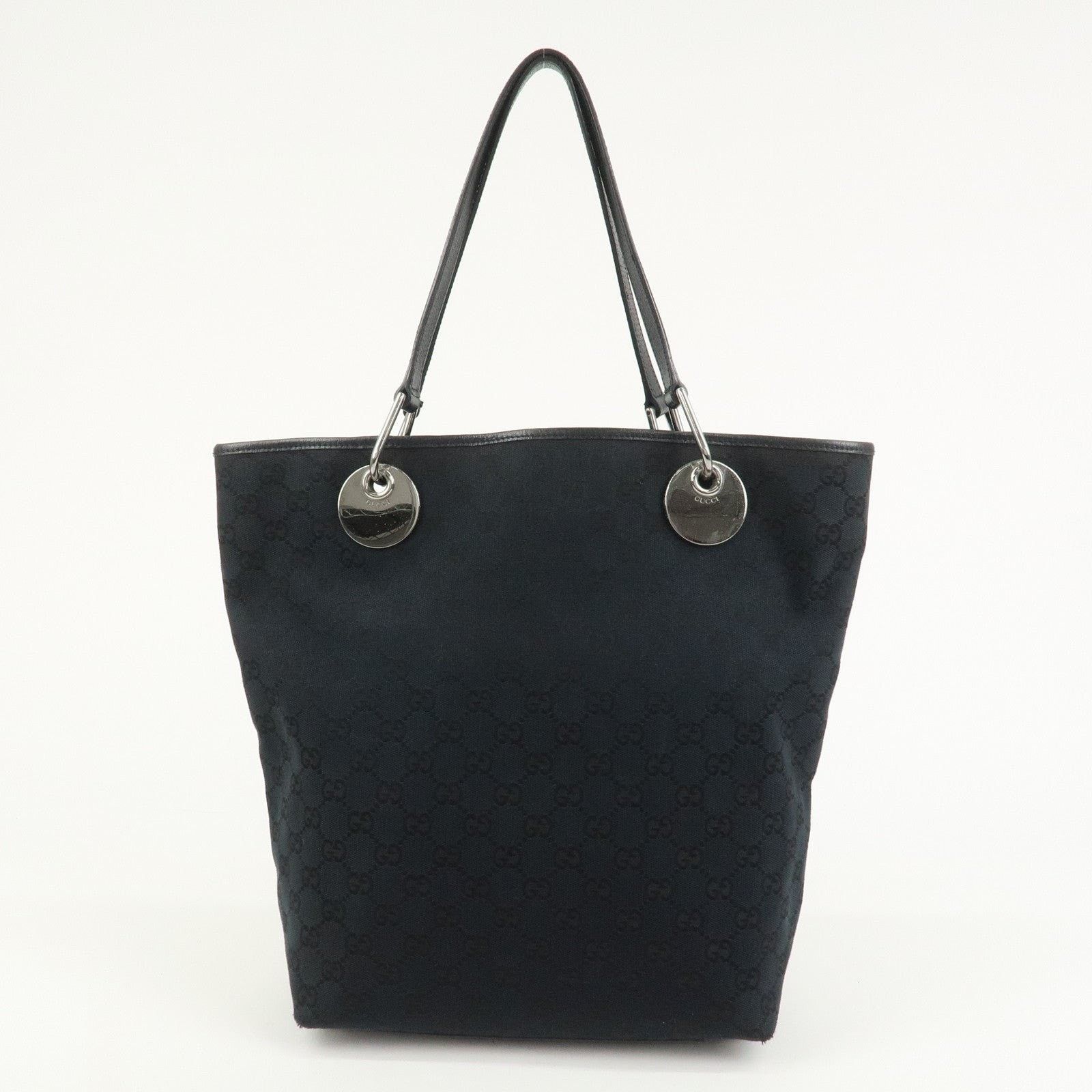 Gucci Gucci GG Canvas Shoulder Bag Black Size ONE SIZE - 2 Thumbnail