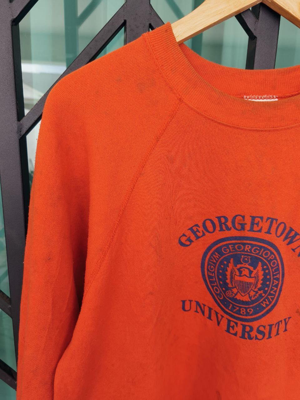 Designer Vintage Georgetown University Sweatshirt Size US M / EU 48-50 / 2 - 3 Thumbnail