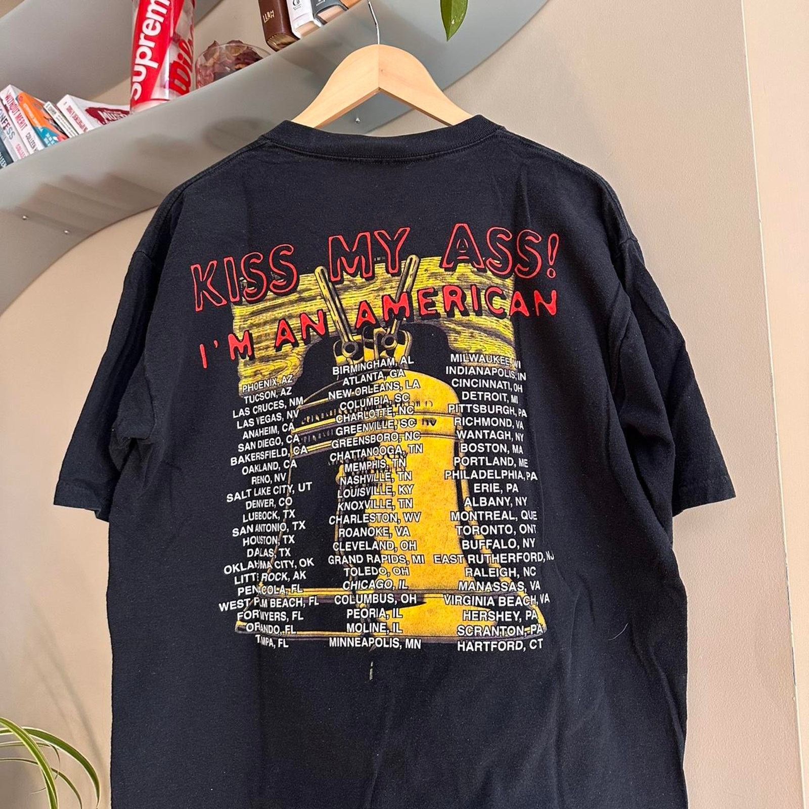 Band Tees × Vintage Vintage Ted Nugent Band Shirt Size US L / EU 52-54 / 3 - 5 Thumbnail