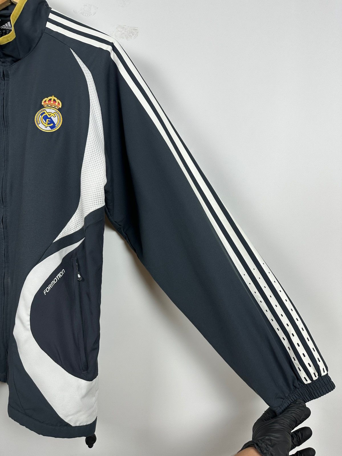 Adidas 2006/07 Adidas Real Madrid Presentation Formation Jacket Size US S / EU 44-46 / 1 - 11 Thumbnail