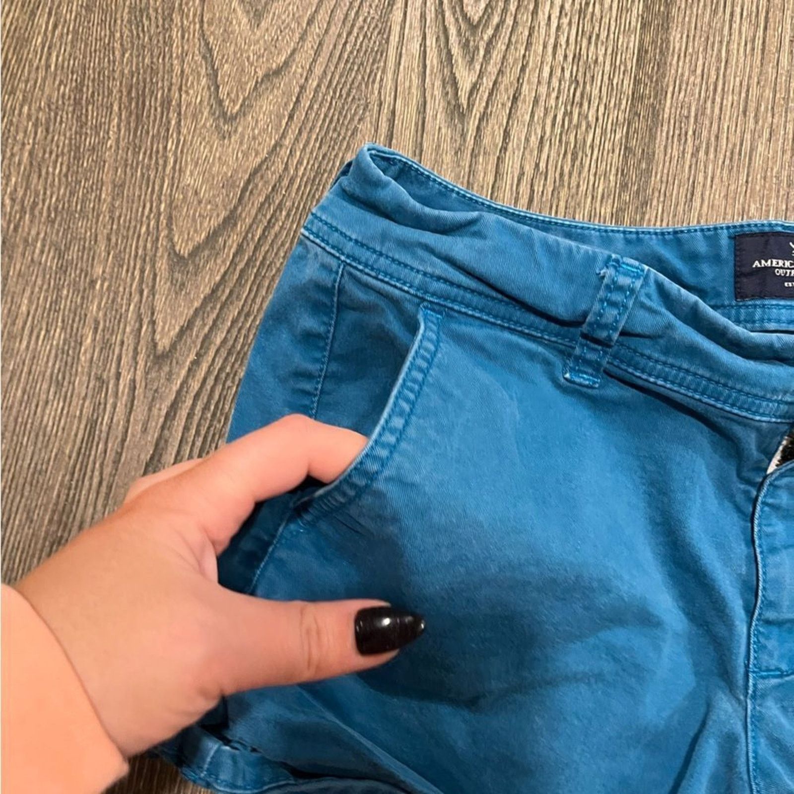 American Eagle Outfitters American Eagle Outfitters Classic Chino Short Button Size 27" / US 4 / IT 40 - 4 Thumbnail