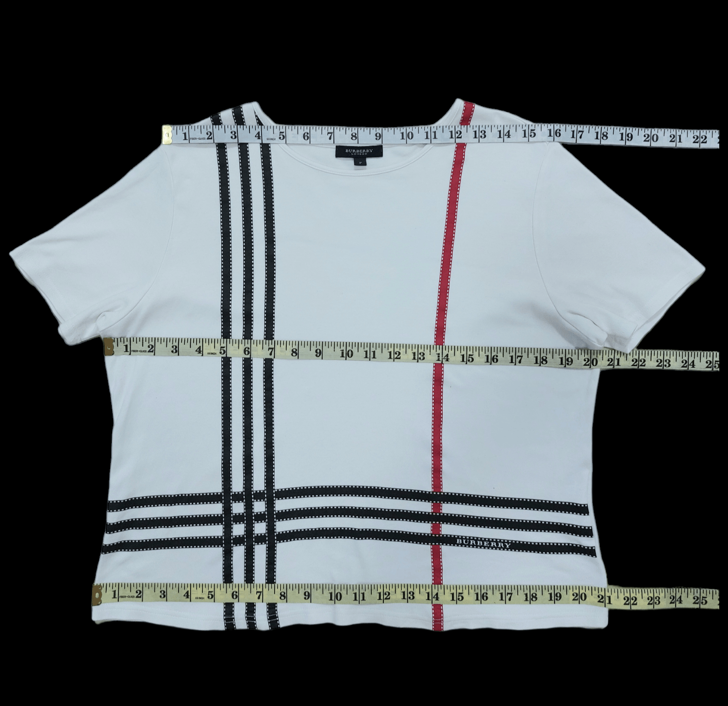 Burberry Burberry Line Crossing Short Sleeve T-Shirt Size S / US 4 / IT 40 - 9 Thumbnail