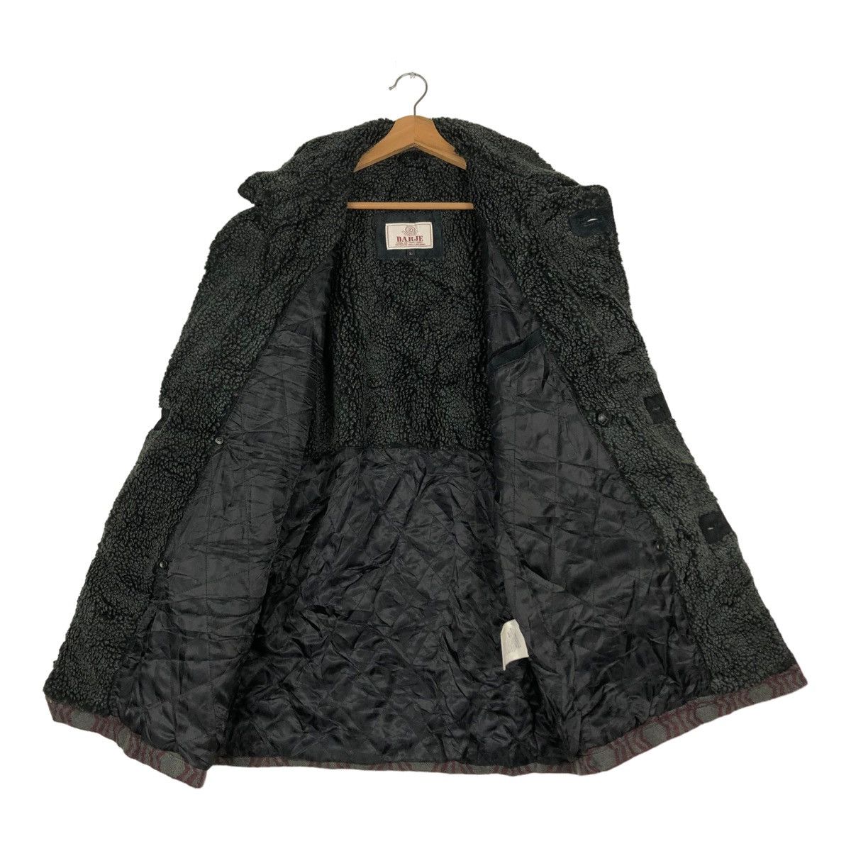 Japanese Brand 🔥VINTAGE HEAVY WOOL JACKET DOUBLE BREAST DARJE JAPAN Size US L / EU 52-54 / 3 - 12 Thumbnail
