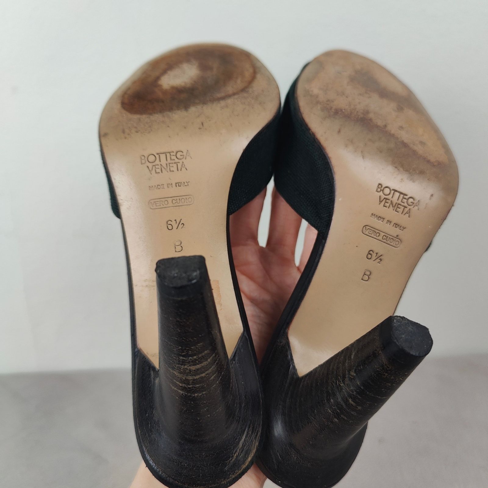Bottega Veneta Vintage Bottega Veneta Block Heel Sandals Womens 6.5 Size US 6.5 / IT 36.5 - 7 Thumbnail