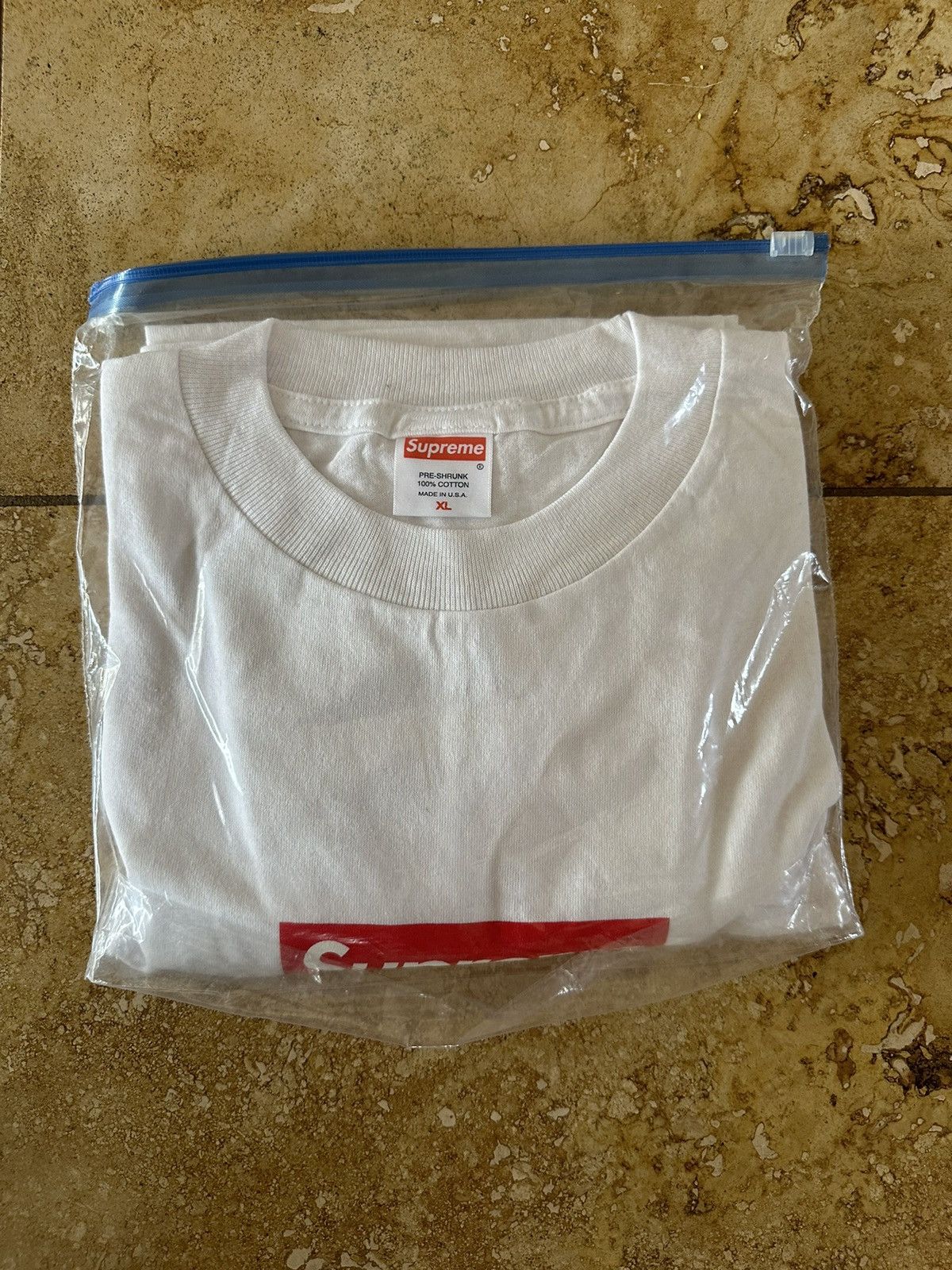 image of Supreme Classic F&f Box Logo in White, Men's (Size XL)