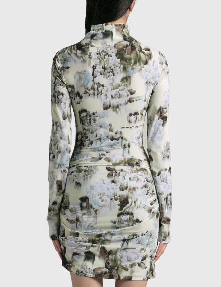 Off-White o1y1125 Mini Dress in Multicolor Size XL / US 12-14 / IT 48-50 - 2 Thumbnail