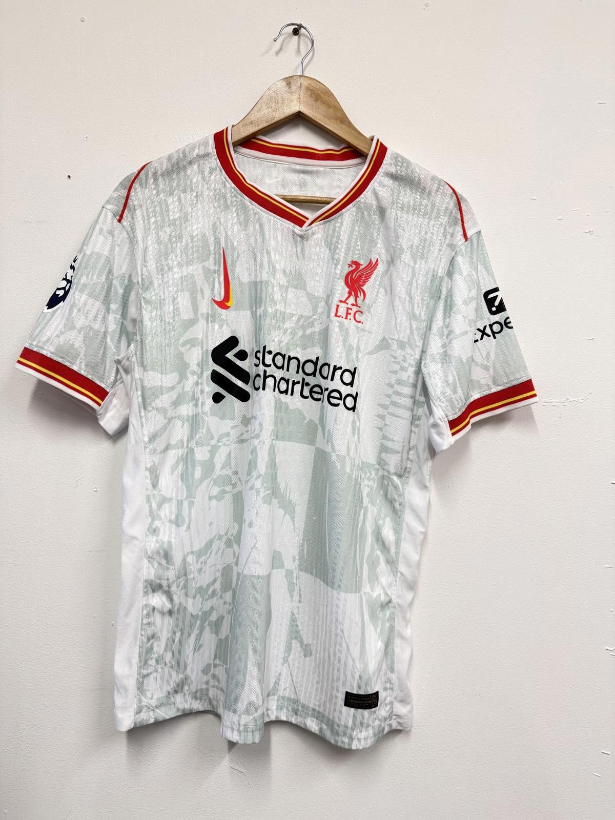 Nike Liverpool FC Away Soccer Jersey 2022/23 Season Size US XL / EU 56 / 4 - 1 Thumbnail