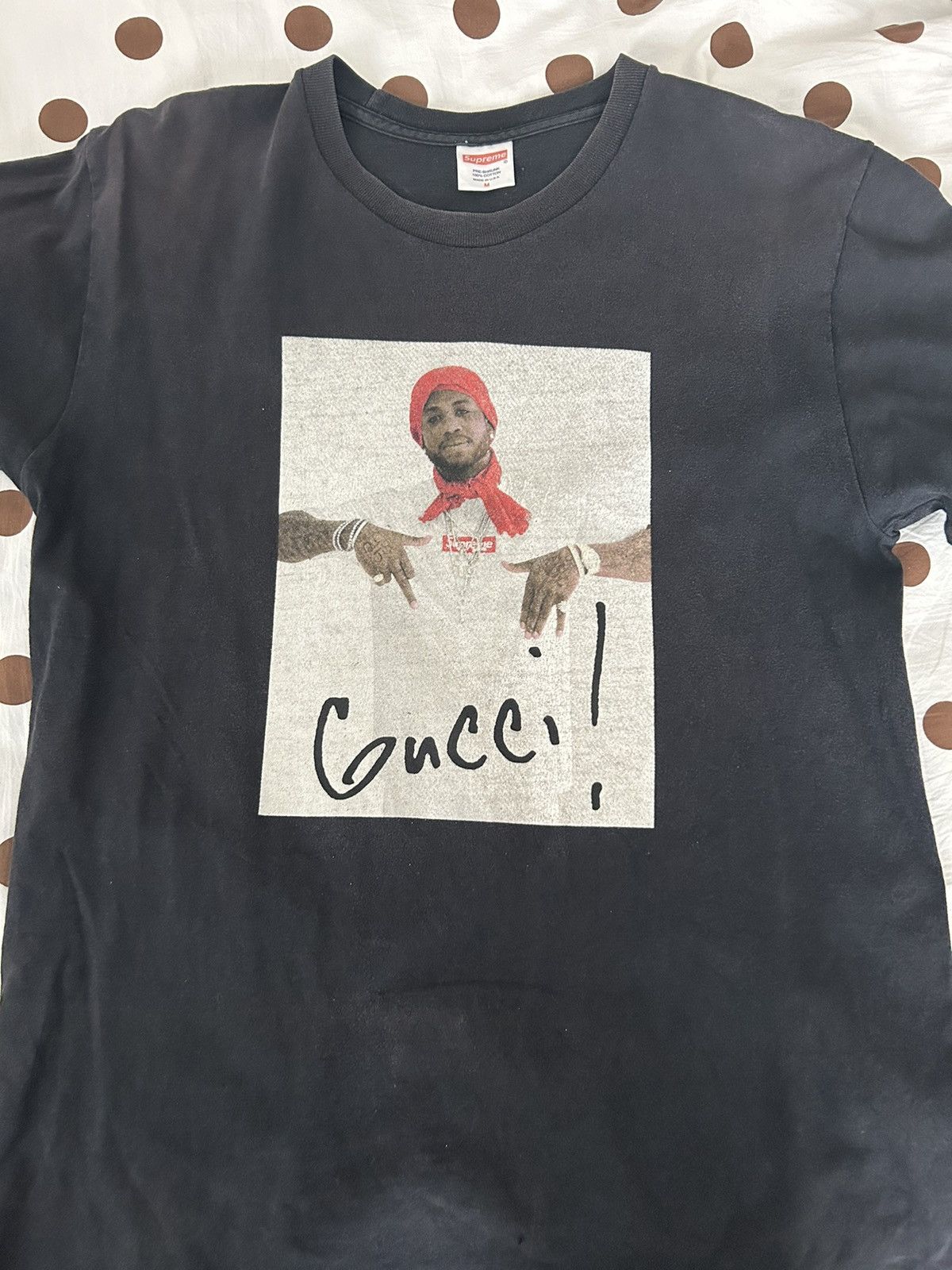 Supreme Supreme gucci mane photo tee | Grailed