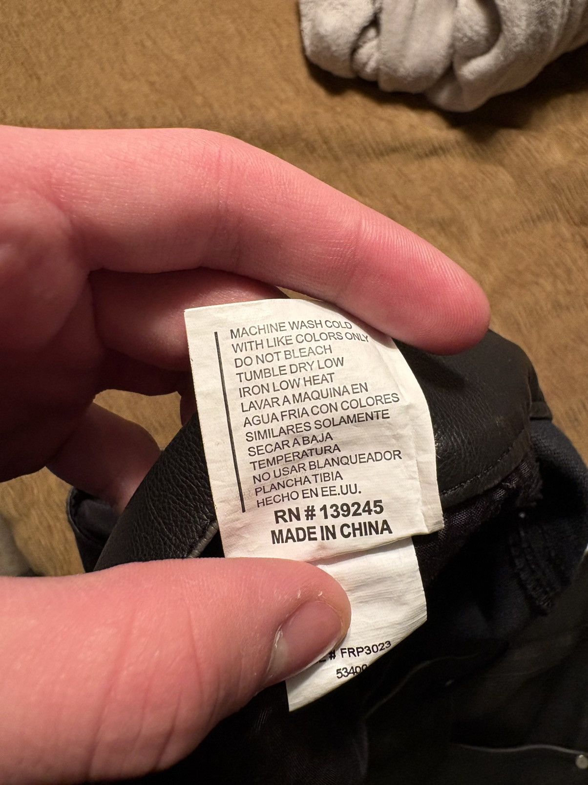 Other First Row Baggy Leather Cargos Size US 32 / EU 48 - 4 Thumbnail