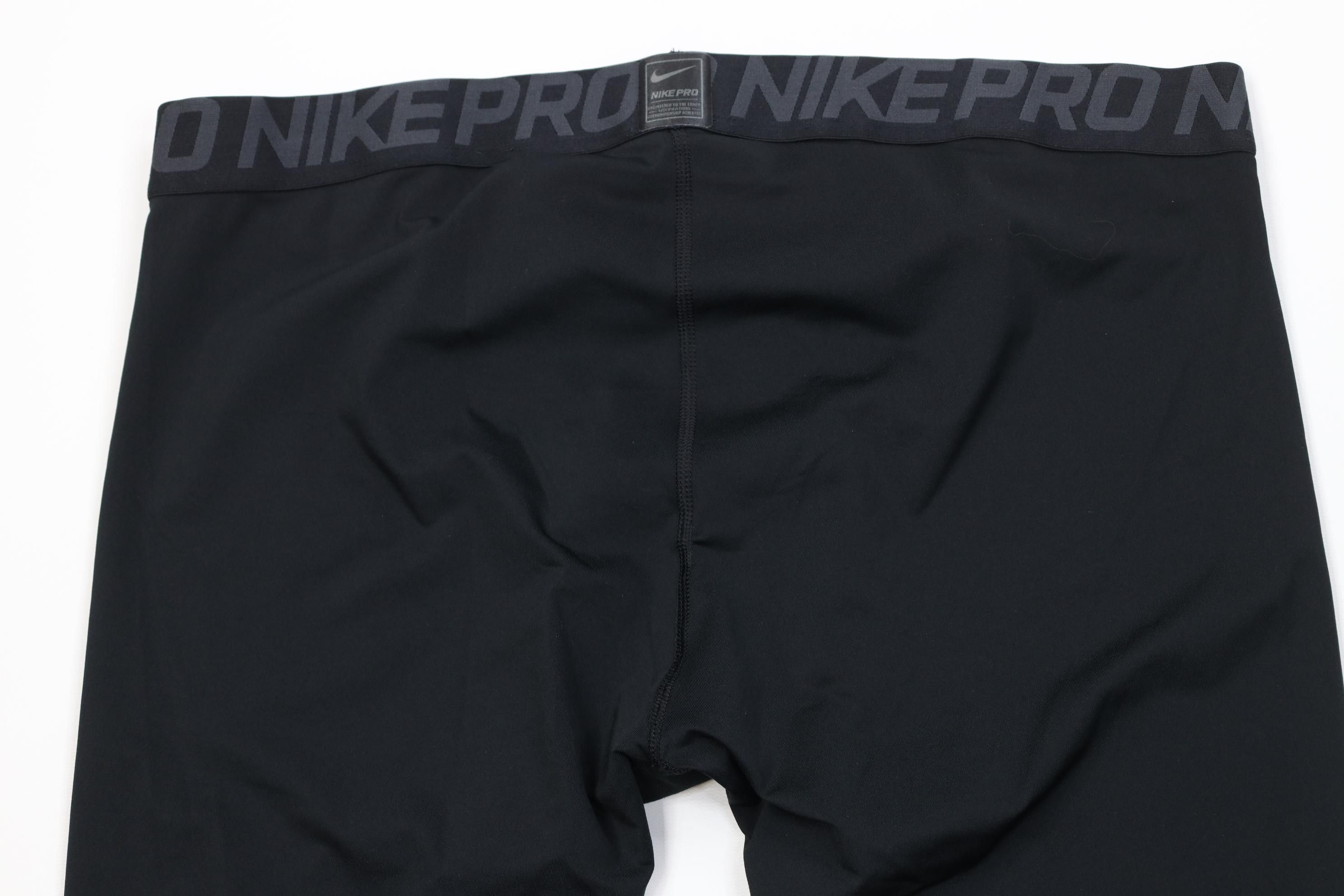 Nike Nike Pro Combat Running Jogging Gym 3/4 Training Tights Size US 40 / EU 56 - 8 Thumbnail