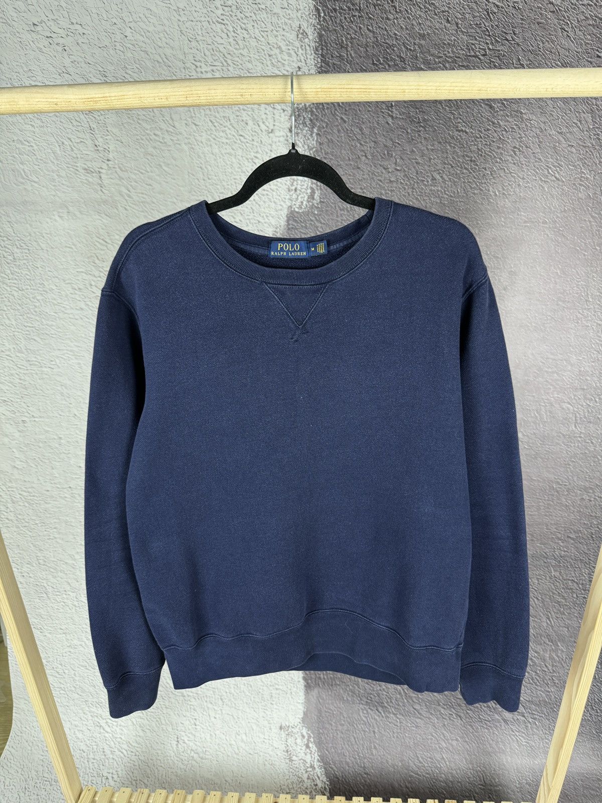 Polo Ralph Lauren Polo Ralph Lauren navy blue faded sweatshirt size M Size US M / EU 48-50 / 2 - 2 Thumbnail