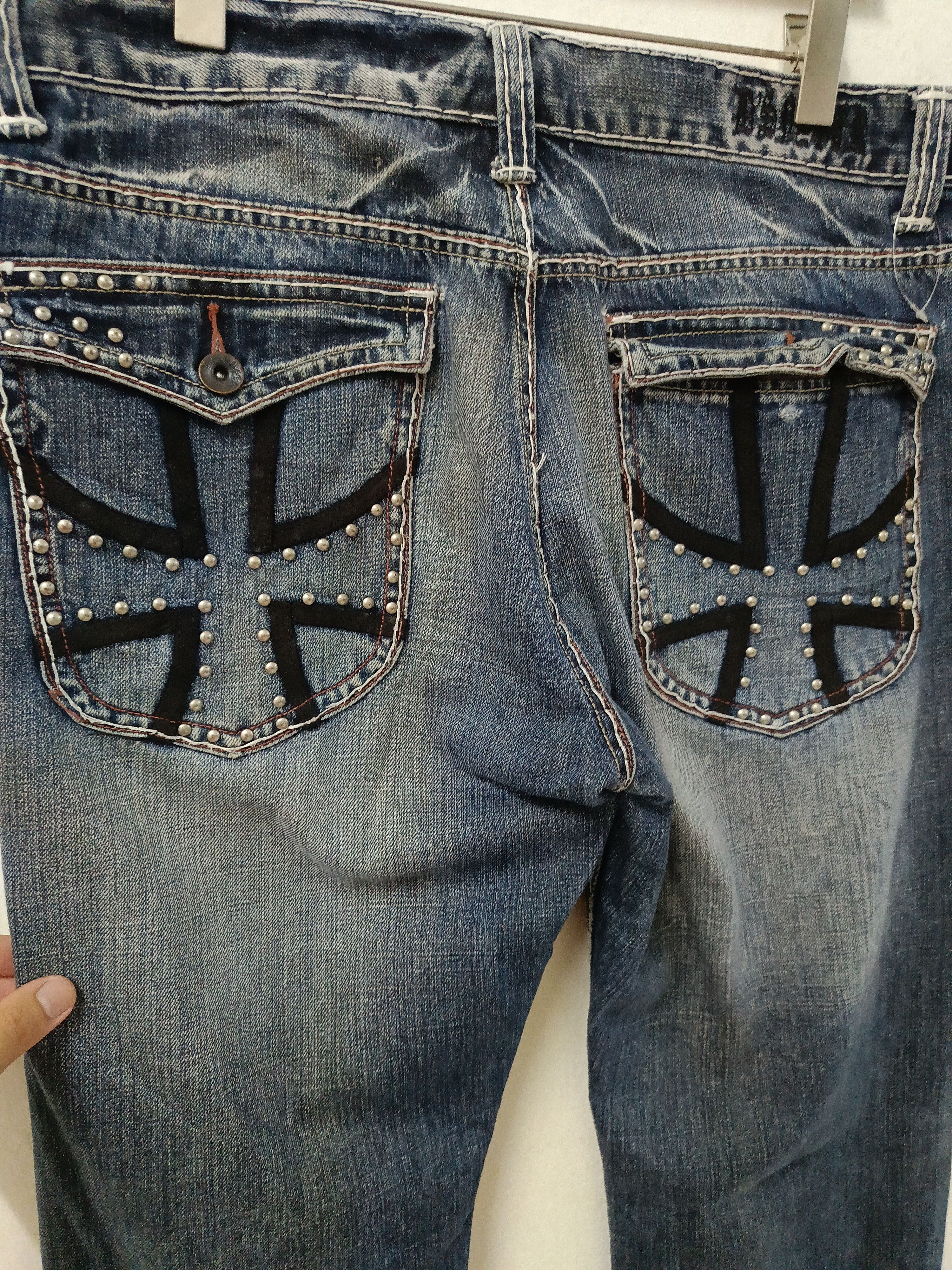 14th Addiction Japanese Brand punk Chrome Hearts Inspired Jeans Size US 38 / EU 54 - 4 Thumbnail