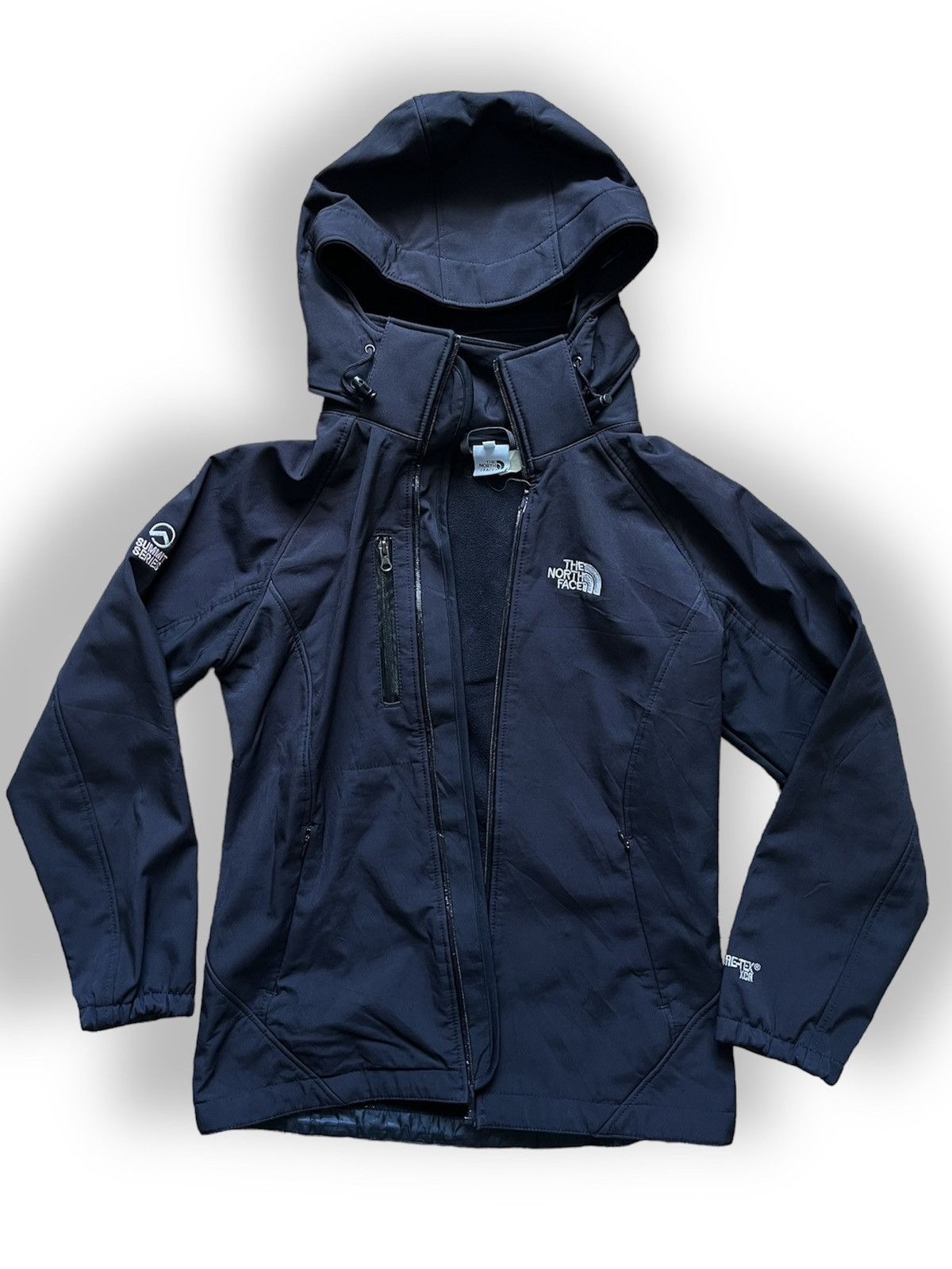 THE NORTH FACE GORE-TEX ジャケット フード付き ロゴ刺繍入り