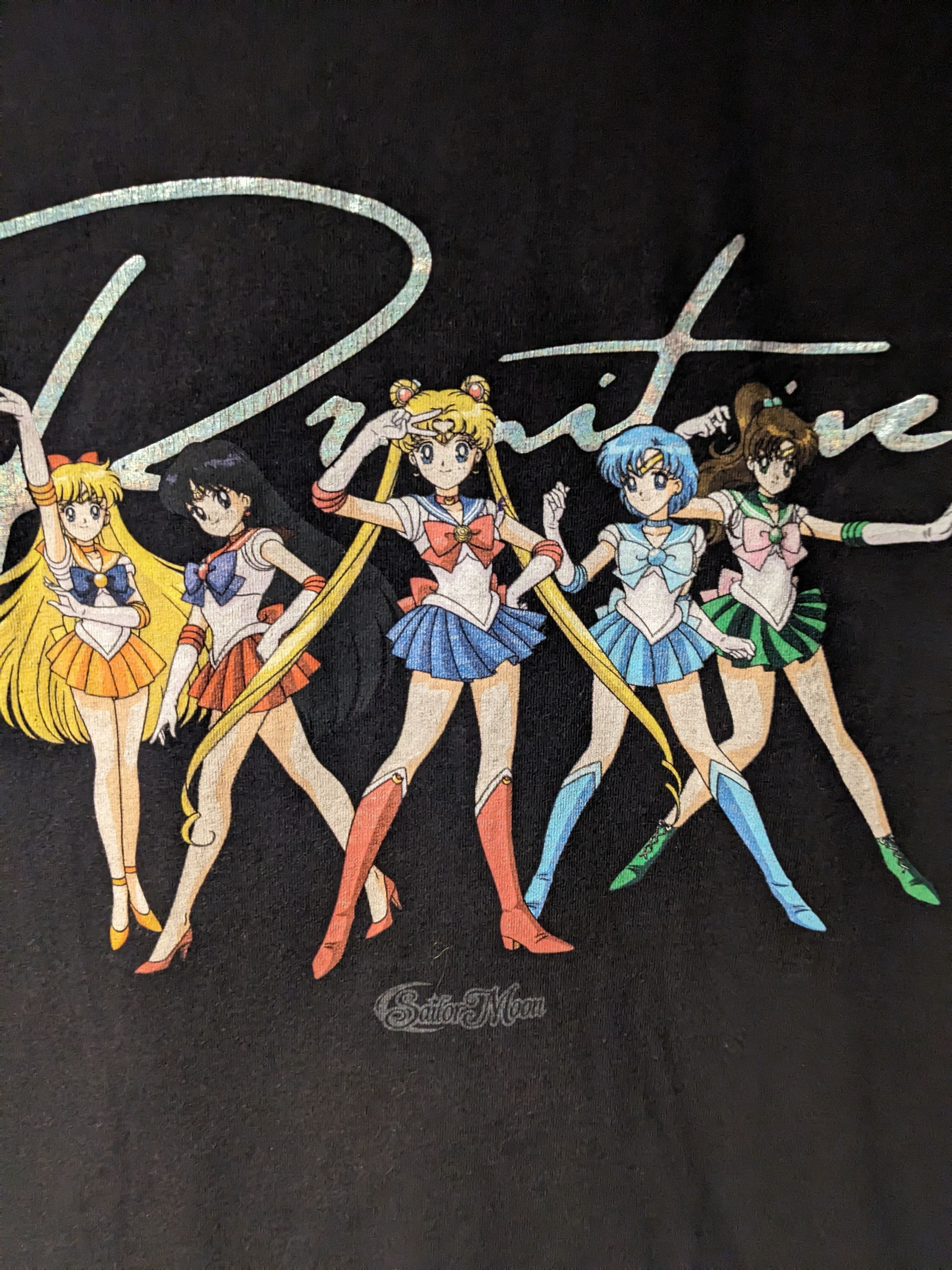 Cartoon Network × Primitive Primitive x Sailor Moon Streetwear Black Large T-Shirt Size US L / EU 52-54 / 3 - 2 Thumbnail