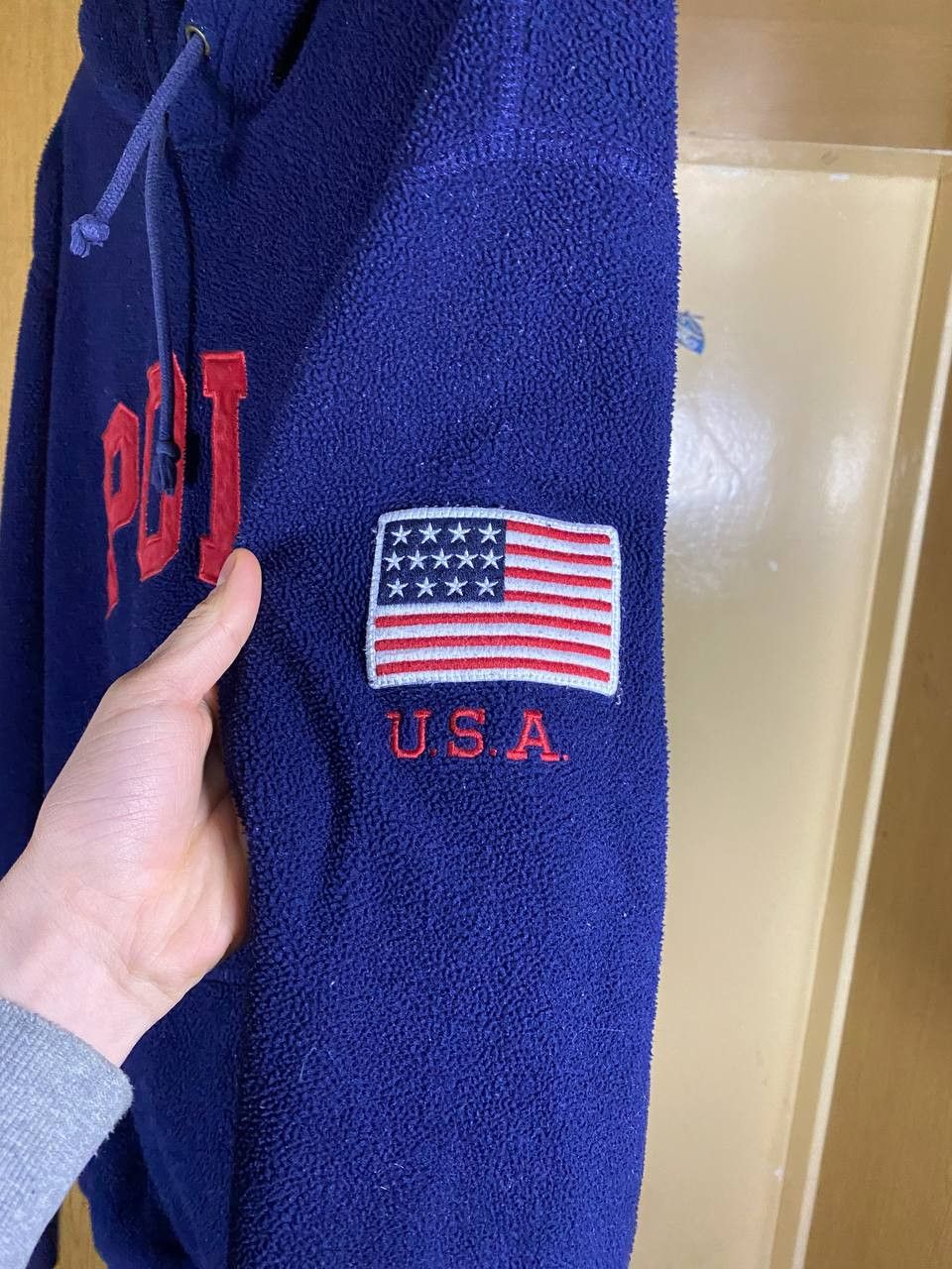 Polo Ralph Lauren Polo Ralph Lauren Fleece Hoodie — USA Edition Size US L / EU 52-54 / 3 - 3 Thumbnail