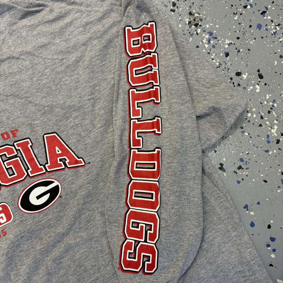 NCAA × Vintage Vintage Y2K NCAA Georgia Bulldogs Graphic Long Sleeve Shirt Size US XXL / EU 58 / 5 - 4 Thumbnail