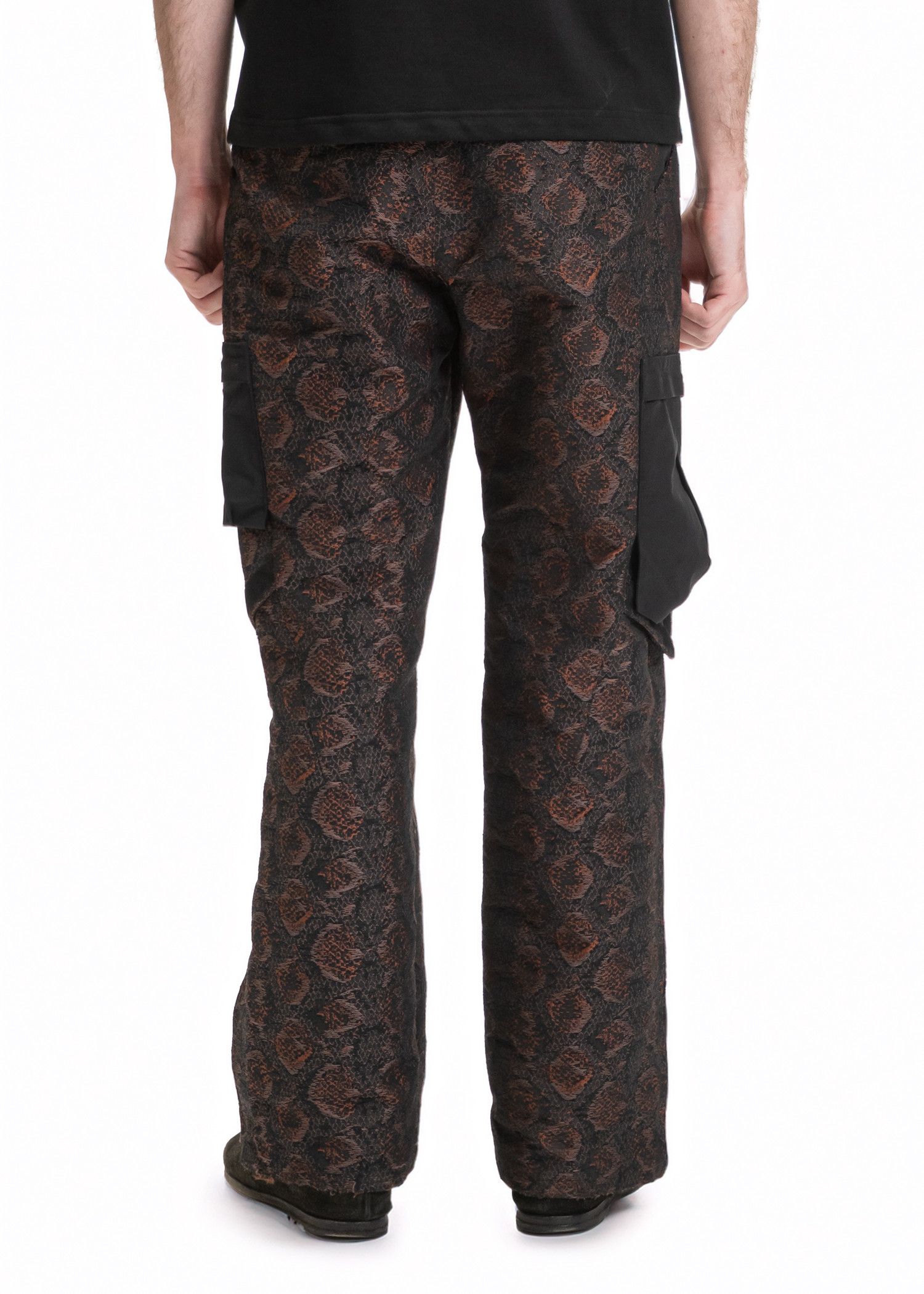 Kiko Kostadinov Kiko Kostadinov Bindra Snake Cargo Trousers Size US 30 / EU 46 - 2 Thumbnail