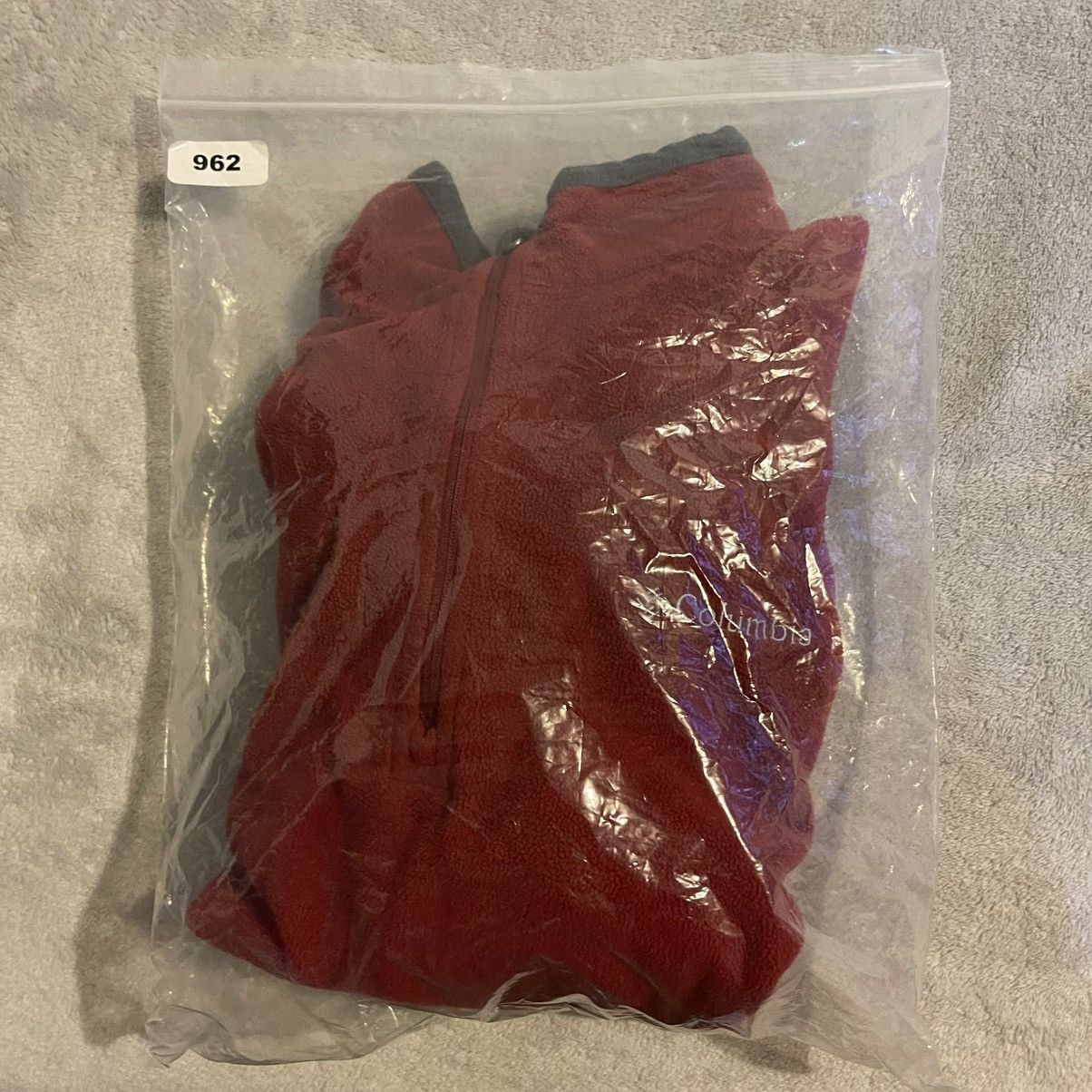 Columbia Columbia Sweater Men Small Burgundy Quarter Zip Pullover Size US S / EU 44-46 / 1 - 9 Thumbnail