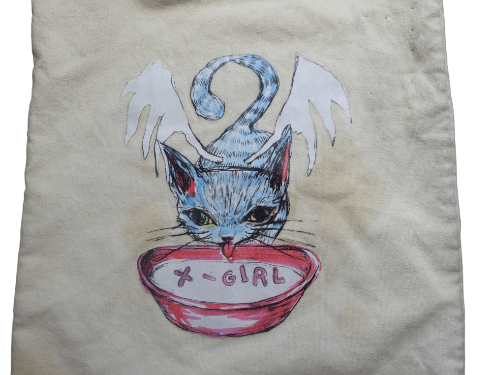 X-Girl X-Girl x Eri Wakiyama Tote Bag Size ONE SIZE - 2 Thumbnail
