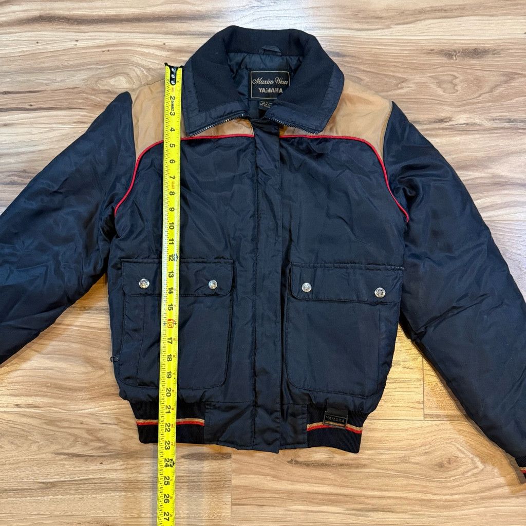 Other Maxim Wear Women’s M Tall Yamaha Puffer Jacket Size L / US 10 / IT 46 - 7 Thumbnail