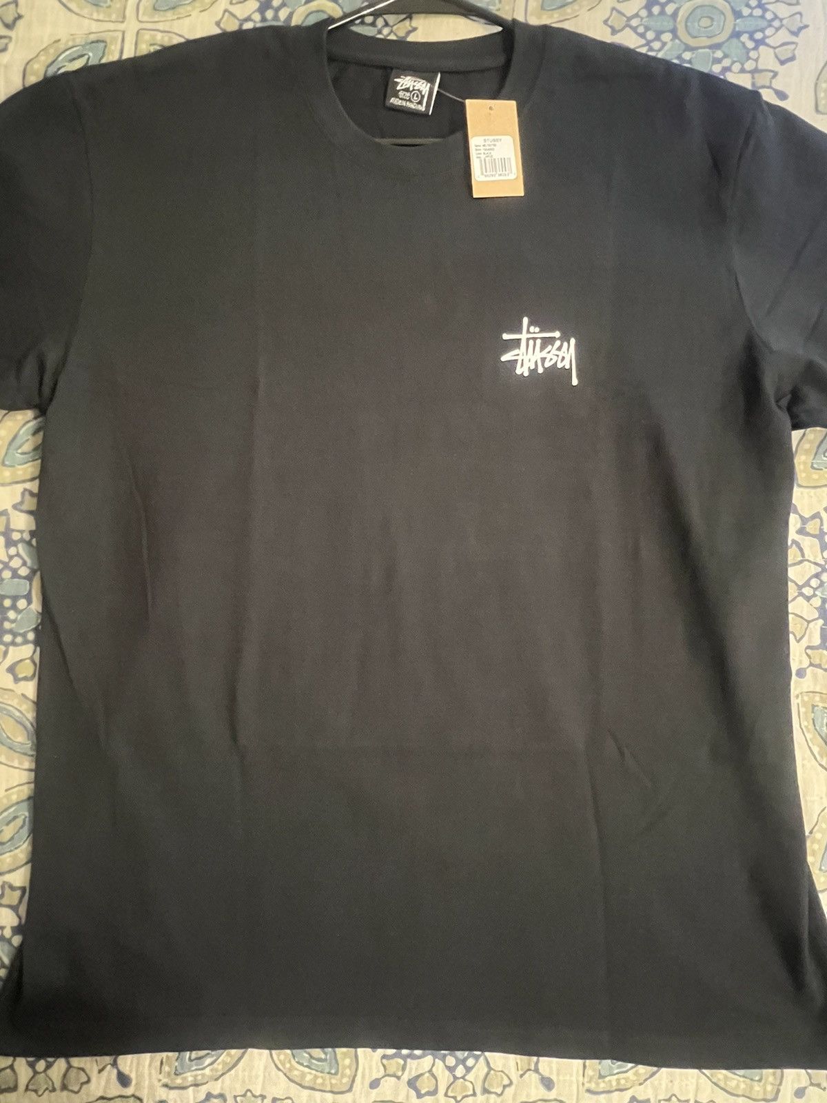 Stussy Stussy Diced out Black tee size LG | Grailed