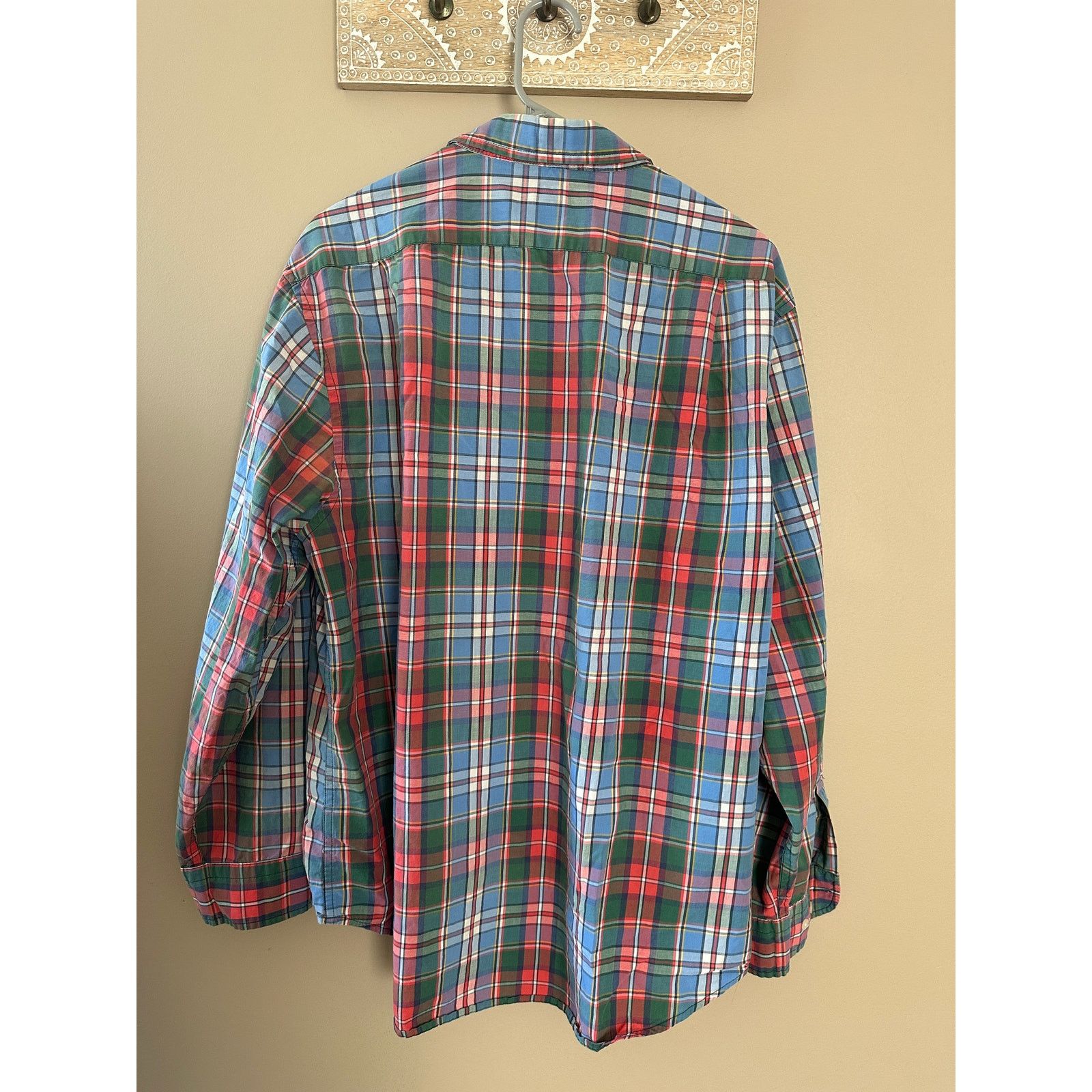 U.S. Polo Assn. U.S. Polo Plaid Button Down Flannel Casual Shirt Size US XL / EU 56 / 4 - 5 Thumbnail