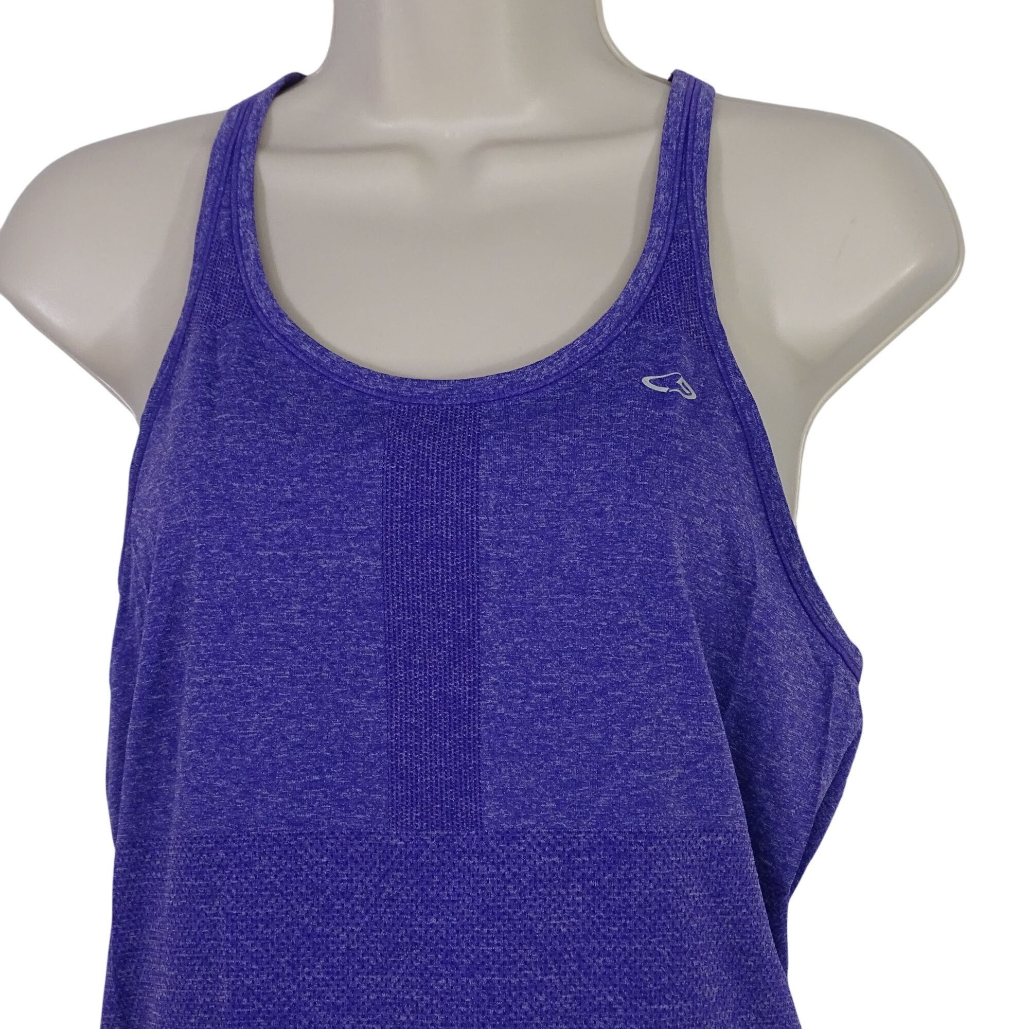 Champion Champion Duo Dry Racerback Tank Top Purple Women Size S Athl Size S / US 4 / IT 40 - 2 Thumbnail
