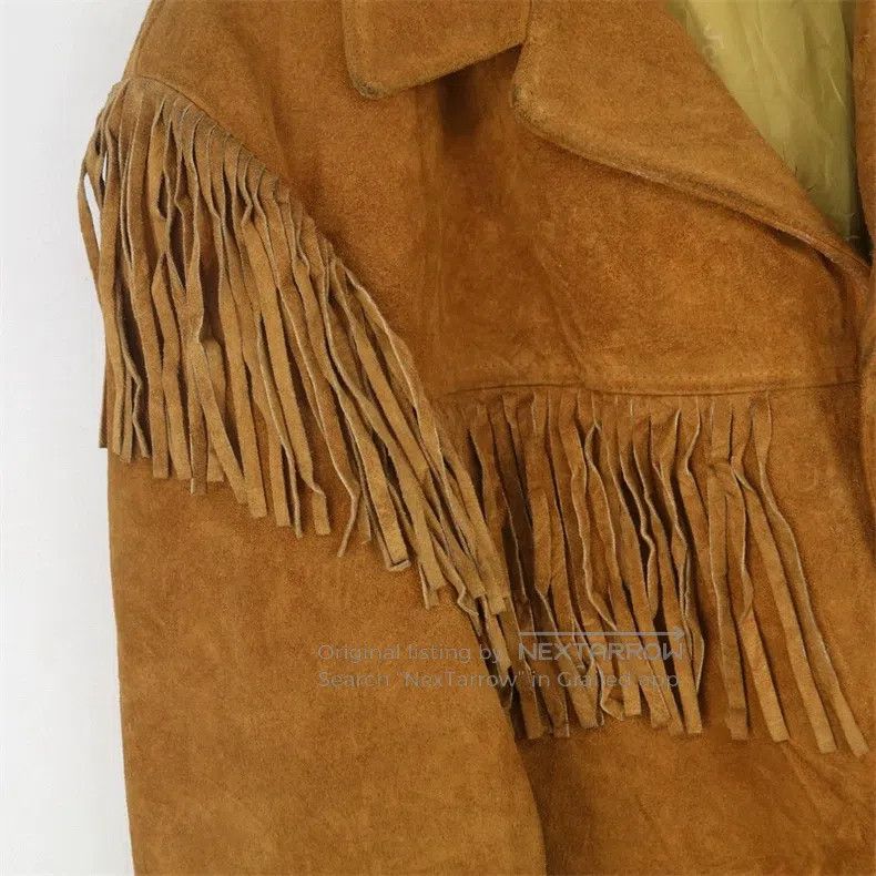 Schott Schott Biker rider tassel leather suit Size US M / EU 48-50 / 2 - 6 Thumbnail