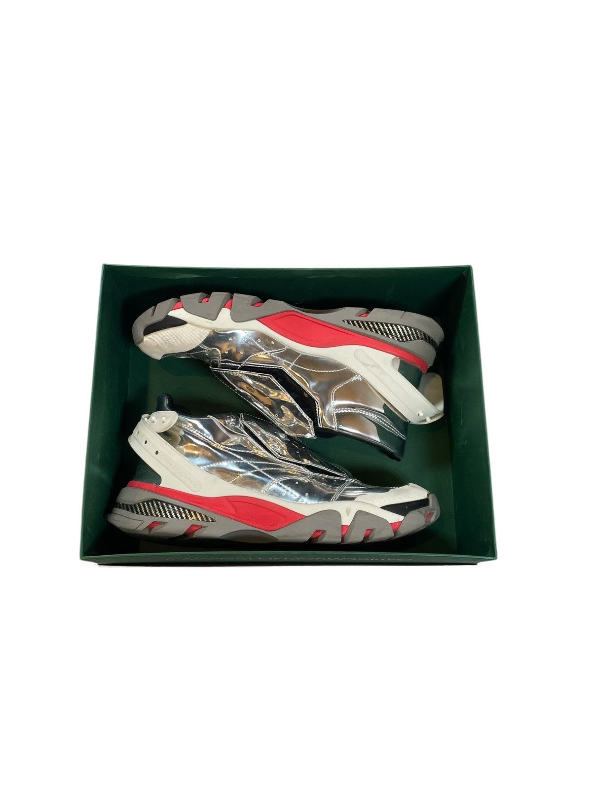 Calvin Klein 205W39NYC 2017 Calvin Klein 205W39NYC Carsdat Metallic Sneakers (12) Size US 12 / EU 45 - 3 Thumbnail