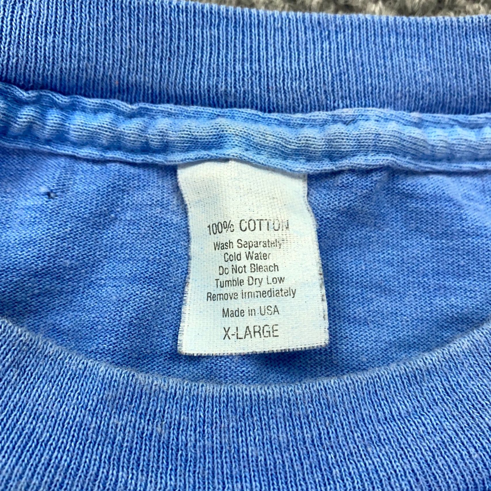 Vintage VTG Sturgis Bike Week 2004 Shirt Mens XL Blue Biker Motorcycle Made In USA Size US XL / EU 56 / 4 - 3 Thumbnail