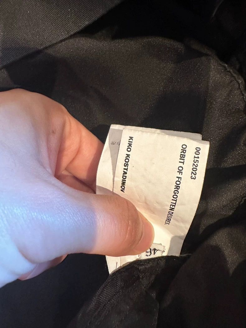 Kiko Kostadinov kiko kostadinov23fw jacket size 46 2504-Nextarrow Size US XS / EU 42 / 0 - 7 Thumbnail