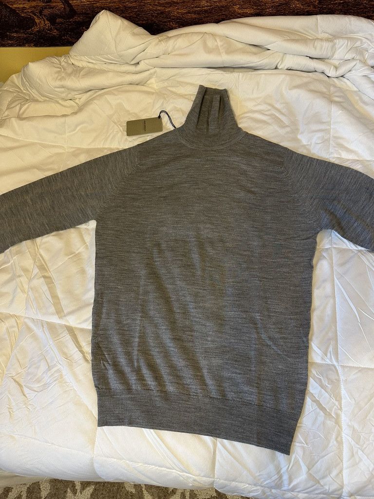 Folk Boxy Patrice Mélange Merino Wool Crew Sweater Size US M / EU 48-50 / 2 - 12 Thumbnail