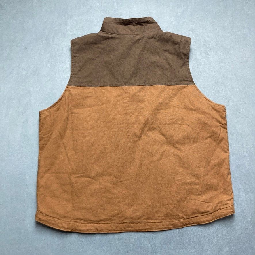 Carhartt Carhartt Duck Vest Mens 2XL Frontier Brown Rugged Flex Size US XXL / EU 58 / 5 - 2 Thumbnail