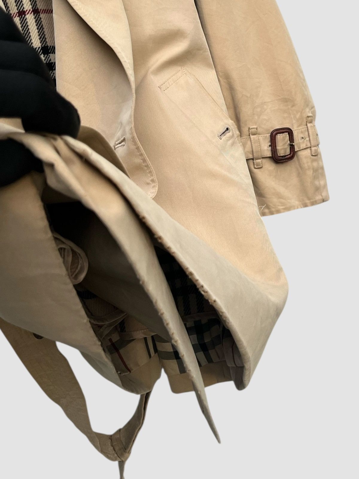 Burberry Burberry London Short Kensington Trench Coat Size M / US 6-8 / IT 42-44 - 16 Thumbnail