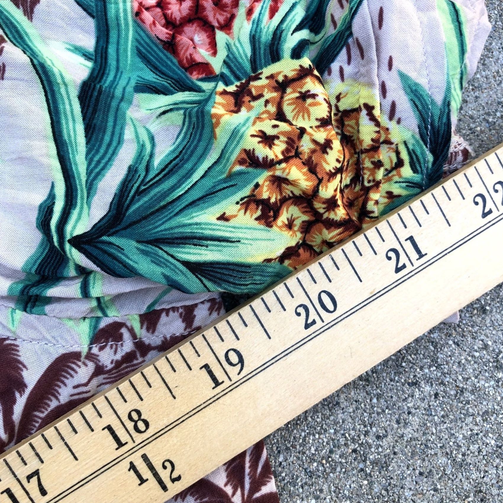 Allsaints ALLSAINTS Hawaiian Pineapple Tropical Shirt Men's MED Button Down Short Sleeve Multicolor Short Sleeve Button-Up Mens Size US M / EU 48-50 / 2 - 7 Thumbnail