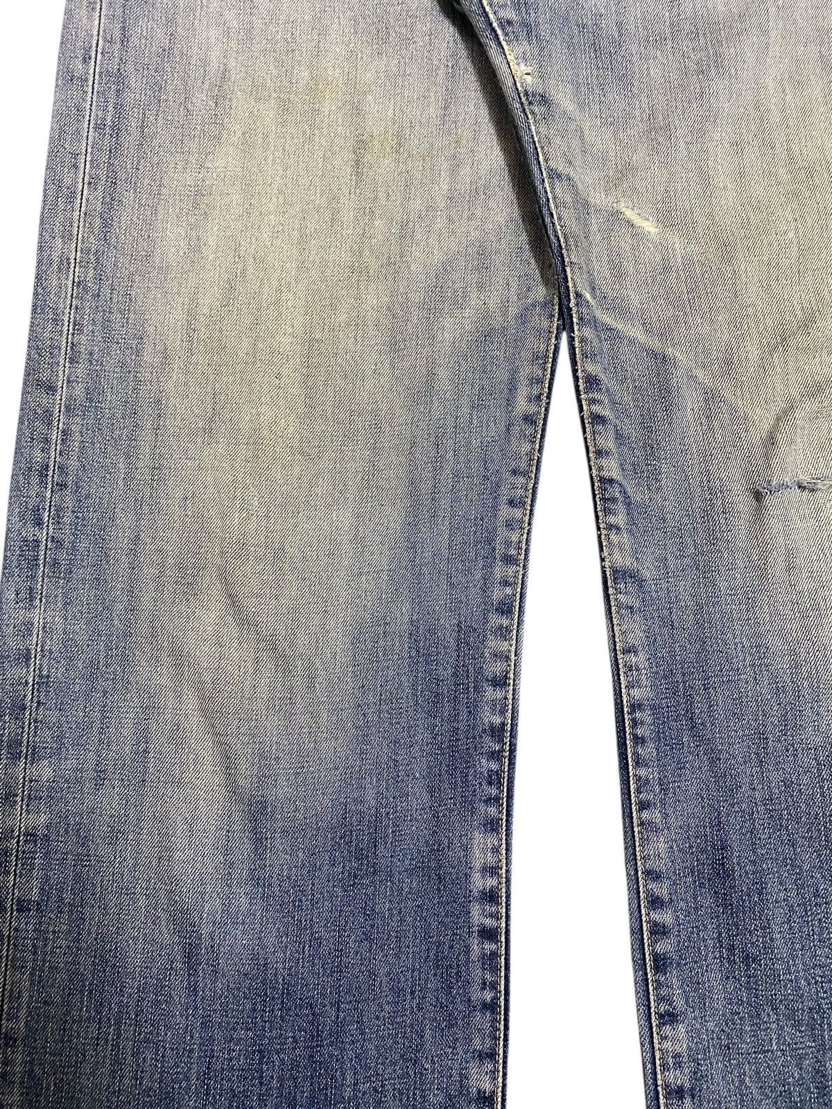 Japanese Brand Vtg Japanese Brand Uniqlo Faded Wash Distressed Loose Jeans Size US 36 / EU 52 - 9 Thumbnail