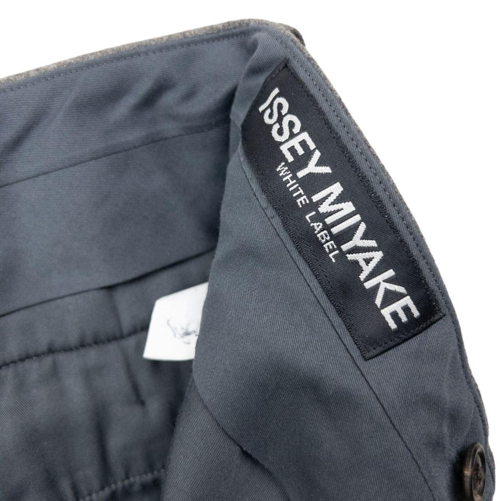 Issey Miyake Vintage 2000s Issey Miyake White Label Wool Trousers SizeW30 Size US 30 / EU 46 - 6 Thumbnail