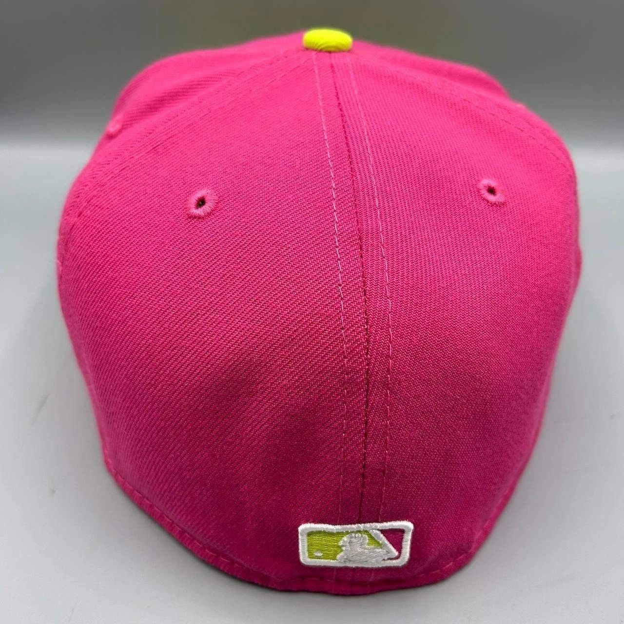 New Era Los Angeles LA Dodgers Hat Men 7 1/2 Pink MLB Fitted Cap New Size ONE SIZE - 8 Thumbnail