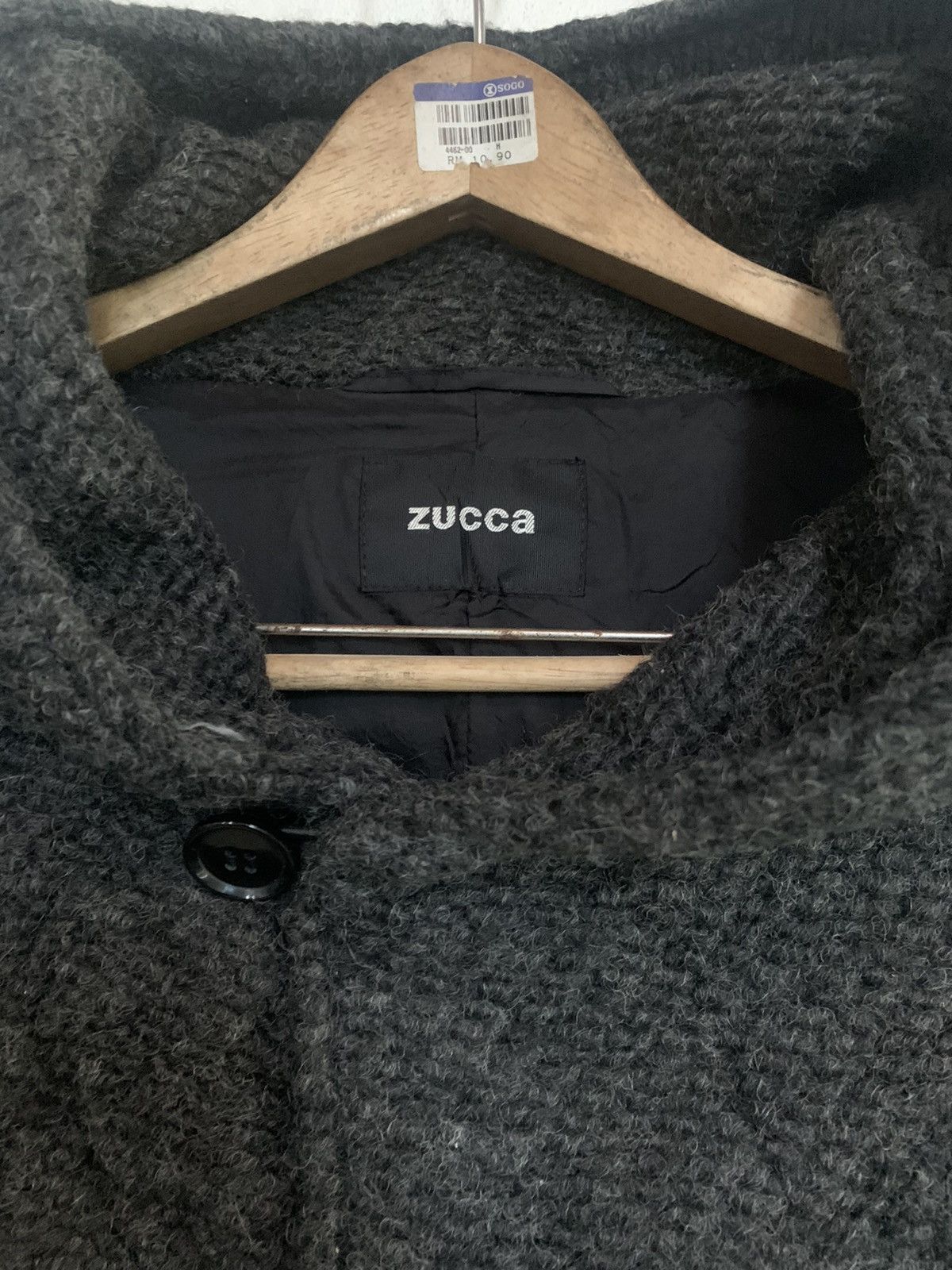 Issey Miyake VINTAGE ZUCCA WOOL LONG PARKA JACKET Size US M / EU 48-50 / 2 - 7 Thumbnail