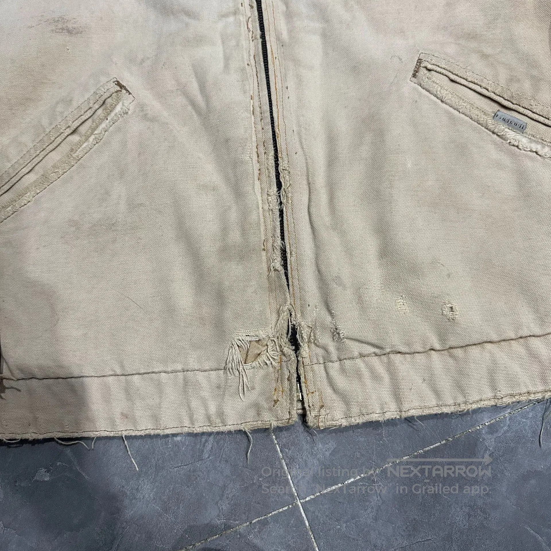 Carhartt Carhartt Vintage Khaki Work Jacket. Size US XXL / EU 58 / 5 - 7 Thumbnail