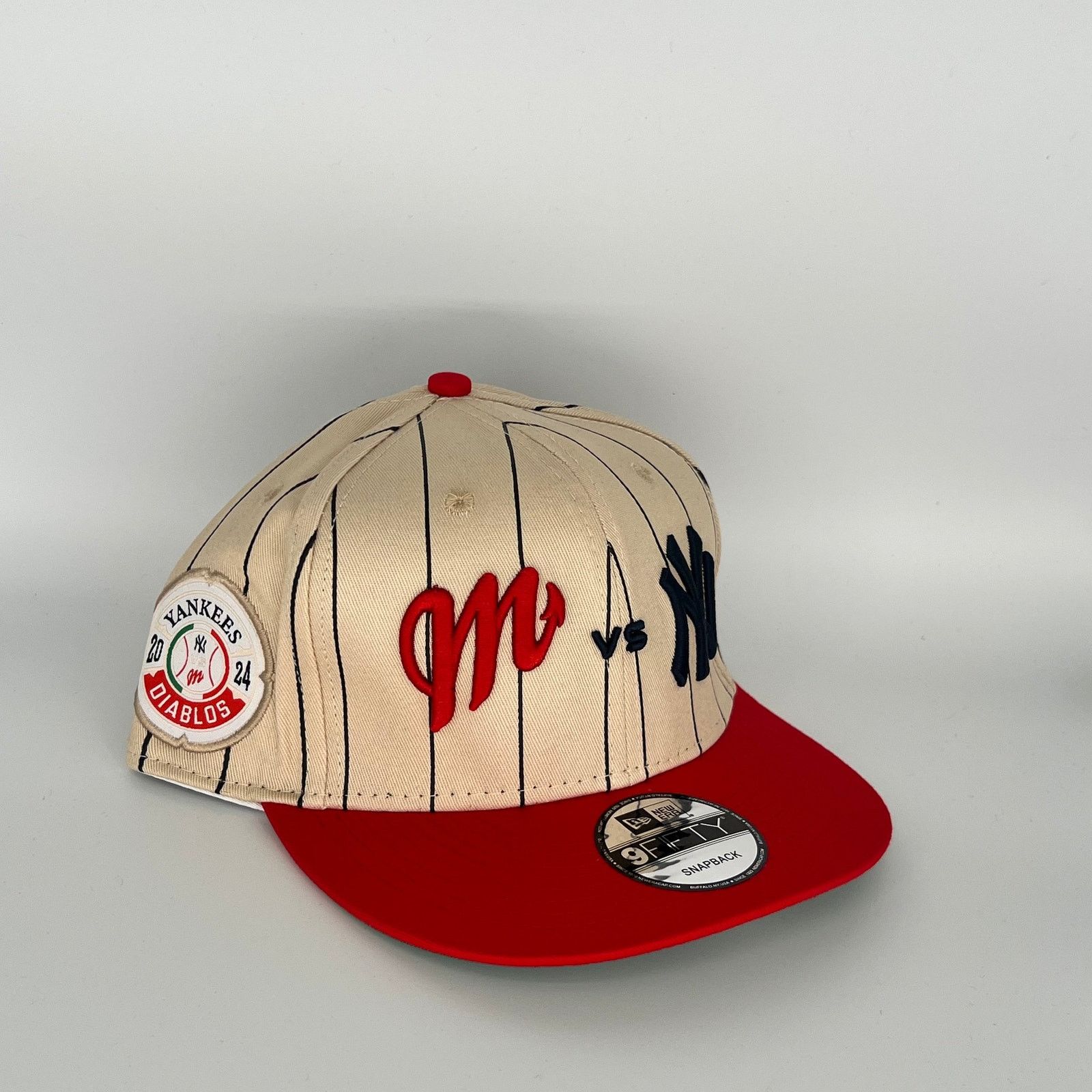 New Era Brown Red New York Yankees Vs Diablos MLB Size ONE SIZE - 1 Thumbnail