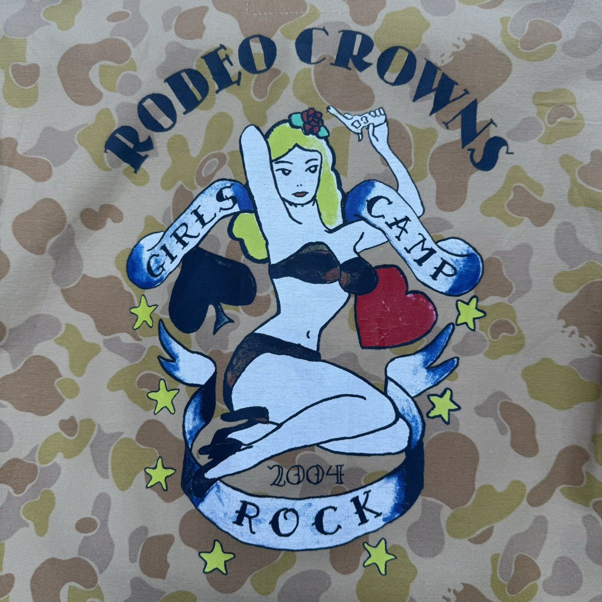 14th Addiction × Japanese Brand × Other 2004 Rock Girls Camb By Rodeo Crowns Camo Jacket Size US S / EU 44-46 / 1 - 8 Thumbnail