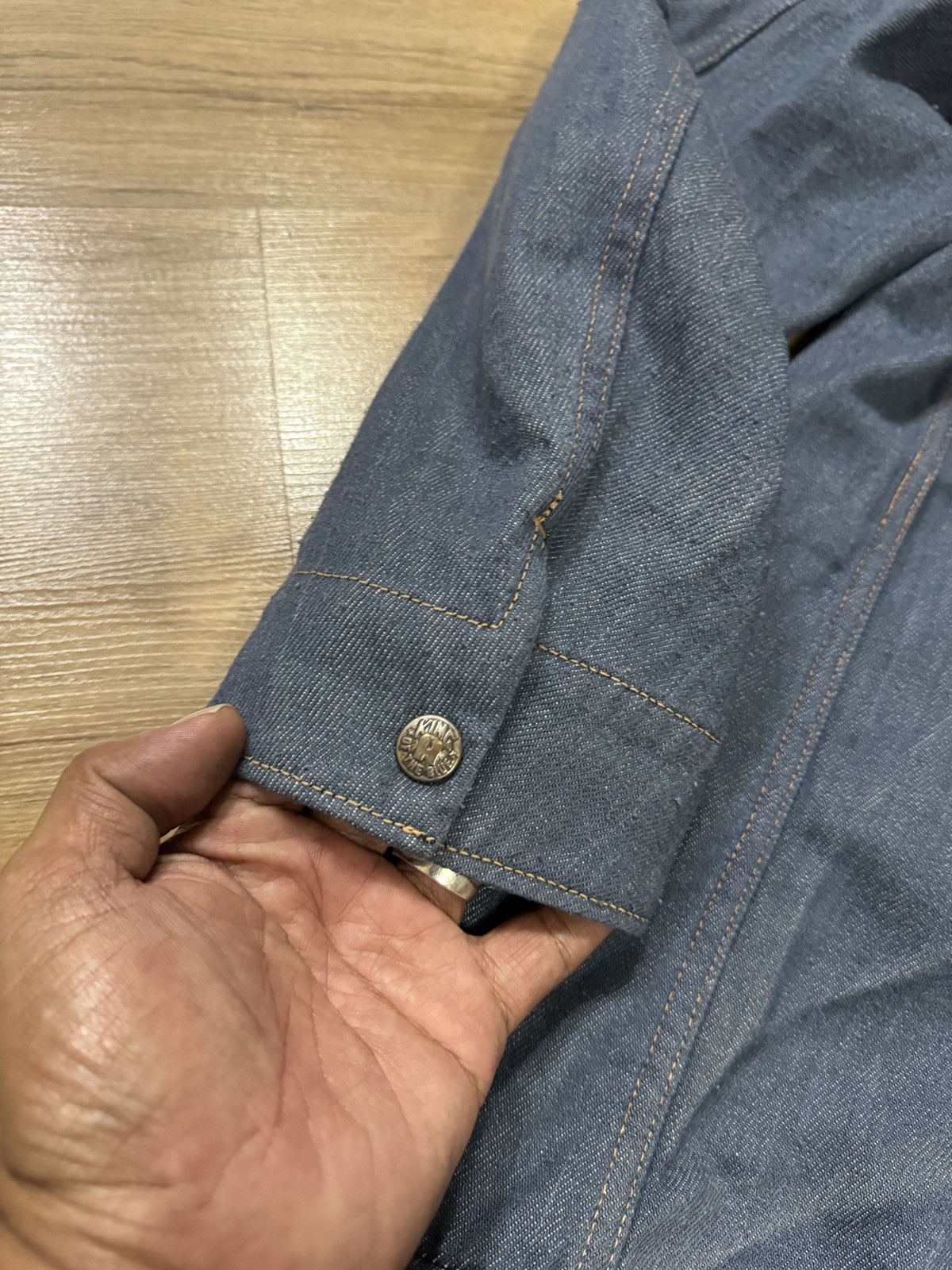 Blue Blue Japan × Vintage VINTAGE BLUE BLUE JAPAN DENIM JACKET Size US M / EU 48-50 / 2 - 4 Thumbnail